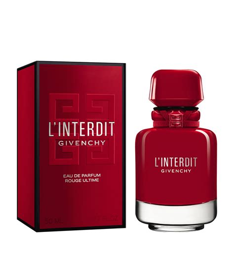 interdit givenchy rouge|l'interdit Givenchy rouge ultime.